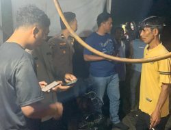 Personel Polres Batu Bara Respon Cepat 110 Amankan Terduga Pelaku Pencurian di Desa Sumber Padi