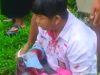 Seorang pelajar SMA menjadi korban pembegalan saat hendak berangkat ke sekolah 