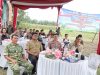 Polres Binjai Bersama Forkopimda Ikuti Panen Raya Jagung Serentak Kuartal II dan Launching Program Ketahanan Pangan Polri