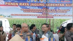 Panen Raya Jagung Serentak, Polres Karo Dukung Ketahanan Pangan Nasional