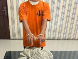 Ganja 8,42 Gram Disita dari Rumah di Simpang Enam, Pemuda 21 Tahun Diamankan Satresnarkoba Polres Karo