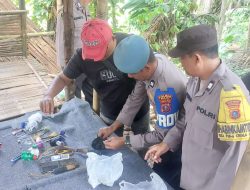 Polsek Sei Bingai Dapat Dukungan Masyarakat Grebek Kampung Sarang Narkoba