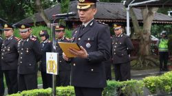 Memperingati Hari Kebangkitan Nasional Ke-118, Polres Binjai Laksanakan Upacara Bendera