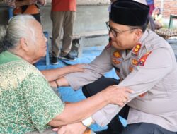 Kapolres Langkat Tunjukkan Kepedulian terhadap Lansia di Secanggang, Humanisme Polri Hadir di Tengah Masyarakat
