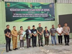 Sinergi TNI-Polri dan Pemda Diperkuat, Binkom Cegah Konflik Sosial Digelar di Karo