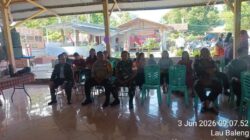 Polsek Lau Baleng Hadiri Pelepasan Siswa SMP Negeri 1 Lau Baleng, Sampaikan Pesan Pendidikan dan Pencegahan Kenakalan Remaja