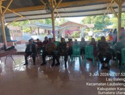 Polsek Lau Baleng Hadiri Pelepasan Siswa SMP Negeri 1 Lau Baleng, Sampaikan Pesan Pendidikan dan Pencegahan Kenakalan Remaja