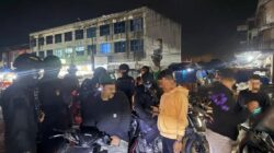 Patroli Malam Tim LINGKABER Polres Karo Cegah Tawuran dan Kriminalitas Jalanan
