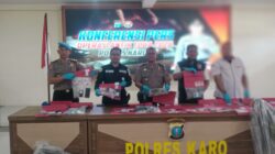 Satres narkoba Polres Karo mencatat hasil signifikan dalam pelaksanaan Operasi Antik Toba 2026