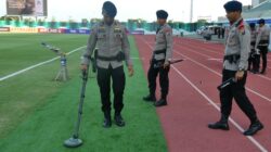 Jelang Laga Filipina Vs Australia, Gegana Brimob Polda Sumut Sterilisasi Stadion Madya untuk Pastikan Keamanan ASEAN U-19 Boys’ Championship 2026