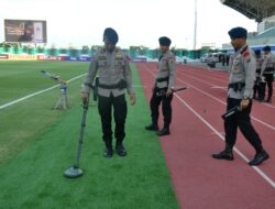 Jelang Laga Filipina Vs Australia, Gegana Brimob Polda Sumut Sterilisasi Stadion Madya untuk Pastikan Keamanan ASEAN U-19 Boys’ Championship 2026