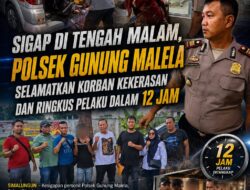 Sigap Di Tengah Malam, Polsek Gunung Malela Selamatkan Korban Kekerasan Dan Ringkus Pelaku Dalam 12 Jam