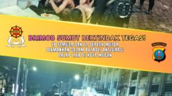 Brimob Sumut Bertindak Tegas! 18 Pemuda dan 12 Sepeda Motor Diamankan dalam Patroli Antisipasi Balap Liar di Kota Medan