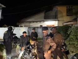 Tim LINGKABER Polres Karo Tingkatkan Patroli Malam, Antisipasi 3C dan Gangguan Kamtibmas