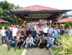 PJU Polres Sergai ‘Ngopi Bareng’ bersama WMHPSB, Perkuat Sinergitas dan Kemitraan