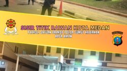 Sisir Titik Rawan Kota Medan, Patroli Satuan Brimob Polda Sumut Hadirkan Rasa Aman