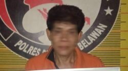 Sat Narkoba Polres Pelabuhan Belawan Tangkap Pengedar Ganja Asal Aceh, Sita 840 Gram Ganja Kering