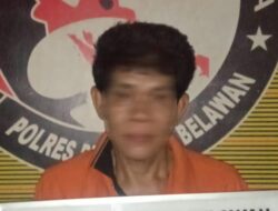 Sat Narkoba Polres Pelabuhan Belawan Tangkap Pengedar Ganja Asal Aceh, Sita 840 Gram Ganja Kering