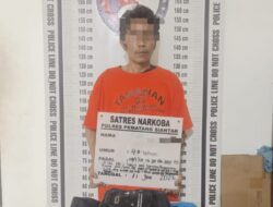 Pemilik Ganja 12,36 Gram Berhasil Diamankan Polres Pematangsiantar di jalan Merbou