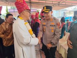 Kapolres Karo Hadiri Pemberkatan dan Peresmian Gereja Katolik Stasi St. Antonius Padua Gurukinayan