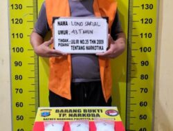 Polresta Deli Serdang Gagalkan Peredaran Setengah Kilogram Sabu, Seorang Pria Diamankan