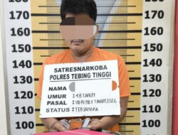 Transaksi Sabu Digagalkan, Sat Resnarkoba Polres Tebing Tinggi Amankan Seorang Pria di Jalan Imam Bonjol
