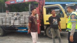 Tindak Tegas Truk ODOL di Tol Medan-Tebing Tinggi, Satlantas Polres Sergai Gelar Penertiban di KM 65