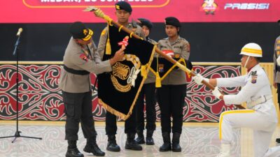 Kapolda Sumut Pimpin Upacara Pemuliaan Nilai-Nilai Tribrata, Perkuat Integritas Personel Sambut Hari Bhayangkara ke-80