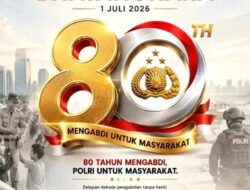 Dalam rangka memperingati hari ulang tahun Bhayangkara, Kapolda Sumut Irjen. Pol. Whisnu Hermawan Februanto, S.I.K., M.H. memberi arah kepala anggota