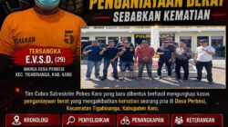 Bentuk Tim Cobra, Kasat Reskrim Baru Polres Karo Pimpin Ungkap Kasus Menonojol Penganiayaan Berat Sebabkan Kematian