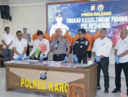 Ungkap Dua Kasus Penganiayaan di Gunung Sibayak, Polres Karo Tetapkan Sembilan Tersangka, Satu Korban Meninggal Dunia