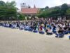 Polsek Berastagi Tanamkan Budaya Tertib Berlalu Lintas kepada Siswa Baru SMA Negeri 1 Berastagi