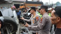 Tabrakan Beruntun di Sibolangit, Polisi Bergerak Cepat Evakuasi Korban dan Pulihkan Arus Lalu Lintas