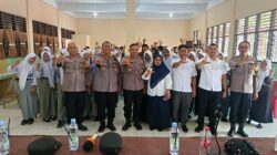Polri Hadir di Sekolah, Sat Binmas Polres Langkat Edukasi Pelajar Cegah Pergaulan Bebas dan Gangguan Kamtibmas