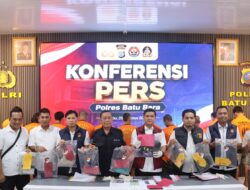 Polres Batu Bara Ungkap 10 Kasus 3C, 17 Tersangka Diamankan