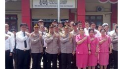 Kapolrestabes Medan, Kombes Pol. Dr. Jean Calvijn Simanjuntak, S.I.K., M.H. melakukan kunjungan kerja ke Polsek Patumbak, Sabtu 29/8/2026