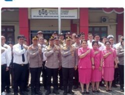 Kapolrestabes Medan, Kombes Pol. Dr. Jean Calvijn Simanjuntak, S.I.K., M.H. melakukan kunjungan kerja ke Polsek Patumbak, Sabtu 29/8/2026
