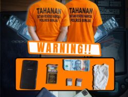 Satresnarkoba Polres Binjai Tangkap Dua Orang Pria Saat Edarkan Narkoba Di Binjai Barat