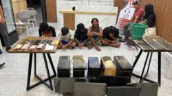 Jatanras Polres Asahan Ungkap Praktik Judi Online di Bagan Asahan, 8 Orang Diamankan
