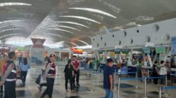 Kapolresta Deli Serdang terus pantau situasi Bandara Kualanamu Pasca Pembatalan Penerbangan, Situasi Tetap Aman Dan Kondusif