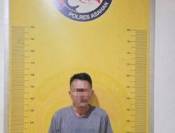 Satres Narkoba Polres Asahan Amankan Kurir Sabu 1,5 Kg di Silau Laut