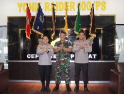 Kapolres Binjai dan Kapolres Langkat Berikan Surprise HUT TNI ke-81, Perkuat Sinergitas TNI-Polri