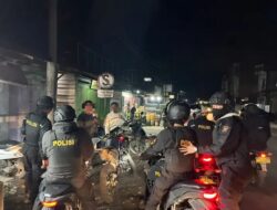 Tim LINGKABER Polres Karo Patroli Malam, Antisipasi 3C dan Tawuran