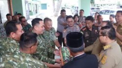 Kejutan HUT TNI ke-81, Forkopimda Karo Sambangi Markas TNI