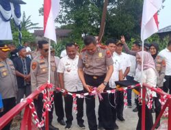 Kapolresta Deli Serdang Resmikan Jembatan Merah Putih, Perkuat Akses dan Mobilitas Warga Desa Pardamean dan Wonosari