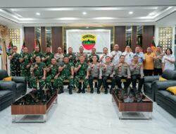 Kapolda Sumut Silaturahmi ke Kodam I/BB, Perkuat Sinergi TNI-Polri