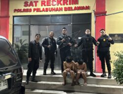 Respons Cepat Laporan Warga, Timsus Macan Polres Belawan Amankan Dua Terduga Pelaku Tawuran