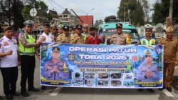 Hari Pertama Operasi Patuh Toba 2026, Kapolres Karo Bersama Forkopimda Turun ke Jalan Edukasi Pengendara
