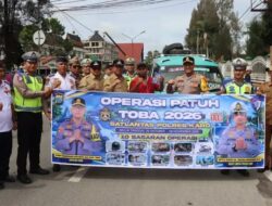 Hari Pertama Operasi Patuh Toba 2026, Kapolres Karo Bersama Forkopimda Turun ke Jalan Edukasi Pengendara