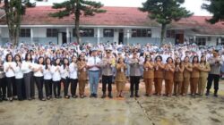 Kapolres Karo Jadi Inspektur Upacara di SMA Negeri 2 Kabanjahe, Motivasi Siswa Raih Cita-Cita